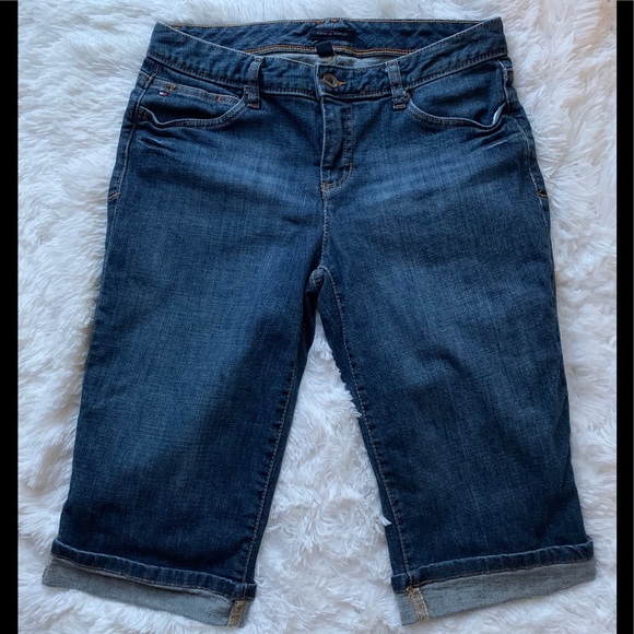 Tommy Hilfiger Denim Cuffed Capris
